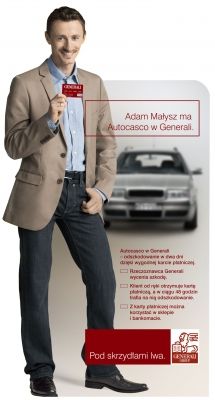 Zdjęcie: Adam Małysz, Generali, BBDO