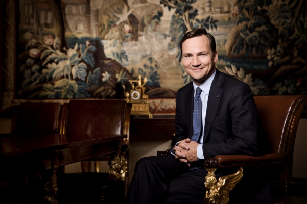 Zdjęcie: Radosław Sikorski, szef MSZ